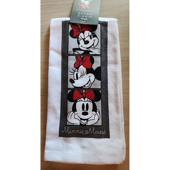 Disney Minnie Mouse 2 Pack Kitchen Towel 16 x 26" 100% Cotton NEW - Picture 7 of 7